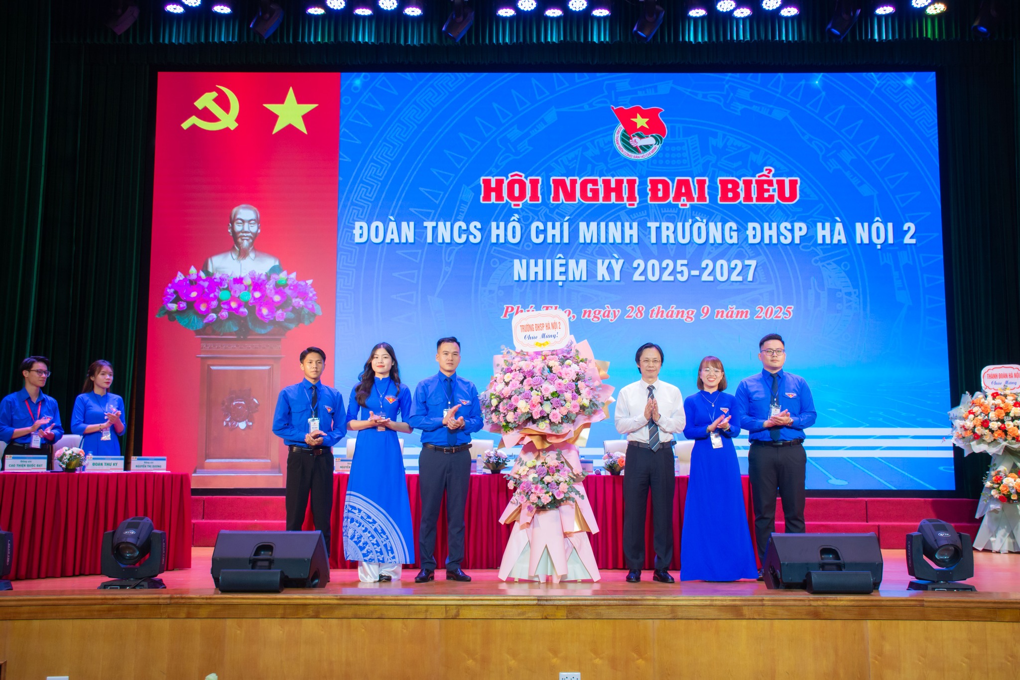 Hội nghị đại biểu Đoàn TNCS Hồ Chí Minh Trường ĐHSP Hà Nội 2 nhiệm kỳ 2025 - 2027