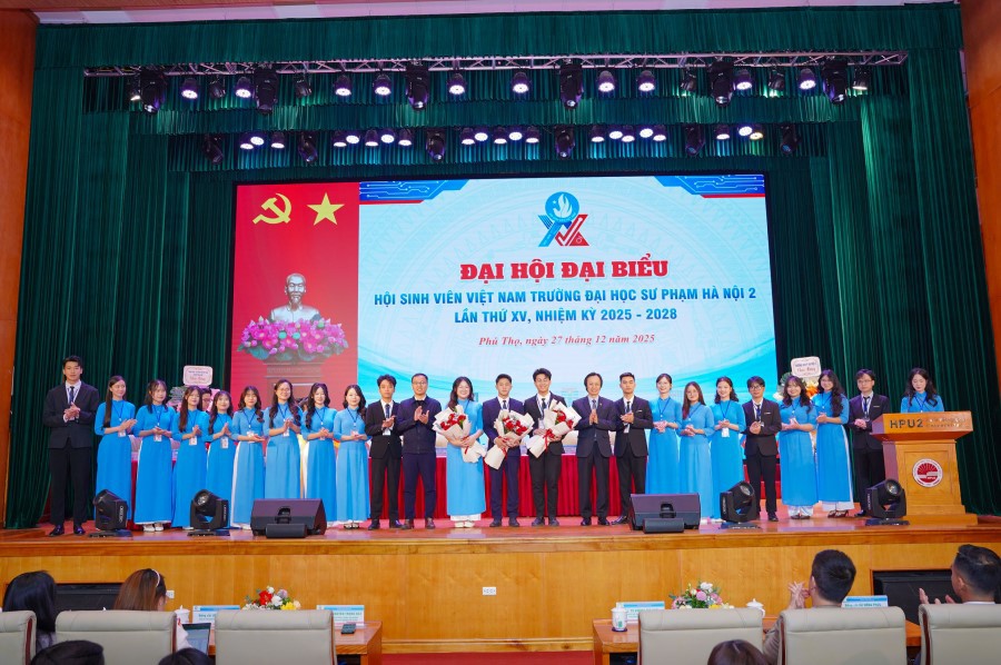 Đại hội đại biểu Hội Sinh viên Việt Nam Trường Đại học Sư phạm Hà Nội 2, nhiệm kỳ 2025 - 2028