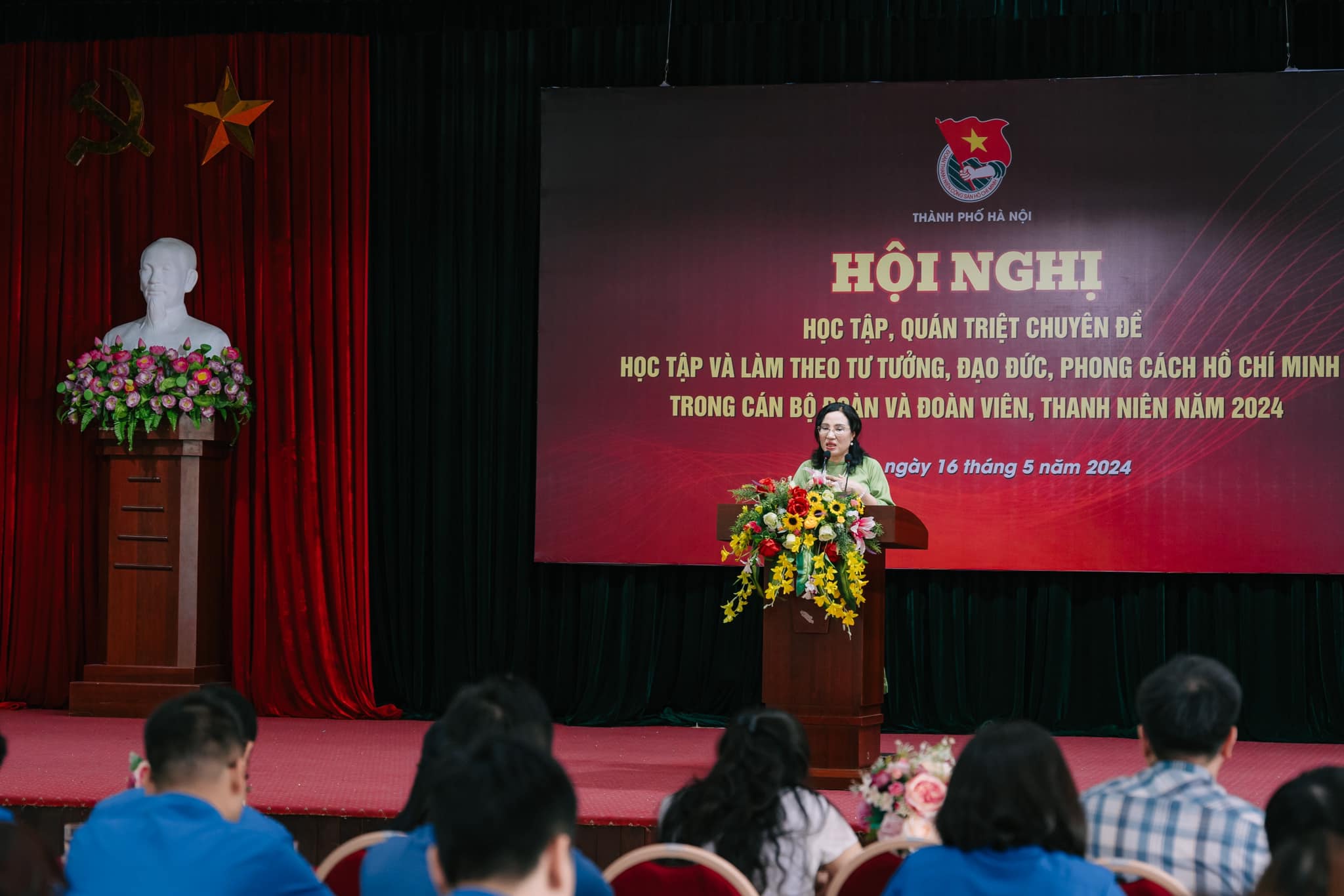 Hội nghị học tập, quán triệt Chuyên đề năm 2024 “Học tập và làm theo tư tưởng, đạo đức, phong cách Hồ Chí Minh” trong cán bộ đoàn và đoàn viên, thanh niên