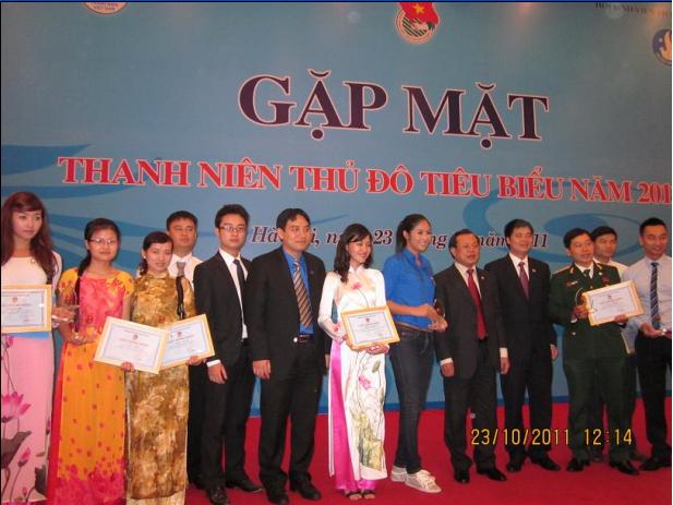 Gặp mặt Thanh niên Thủ đô tiêu biểu năm 2011