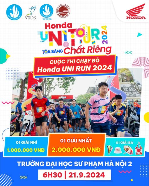 Cuộc thi Chạy bộ honda UNI Run 2024