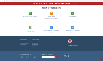 Hướng dẫn khai thác thông tin dành cho sinh viên, học viên trên cổng thông tin điện tử của HPU2