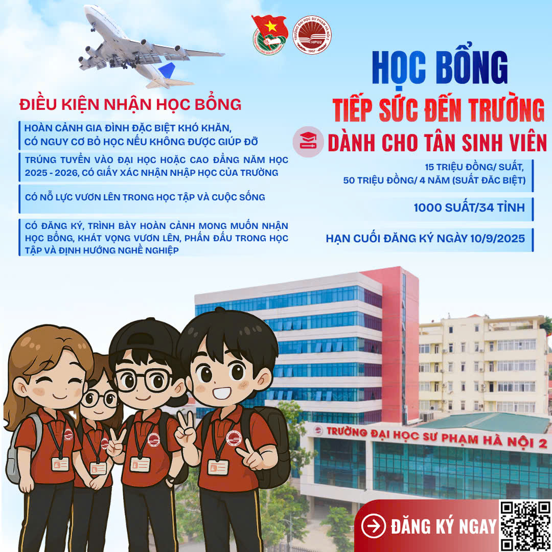 Thông báo xét chọn Học bổng 