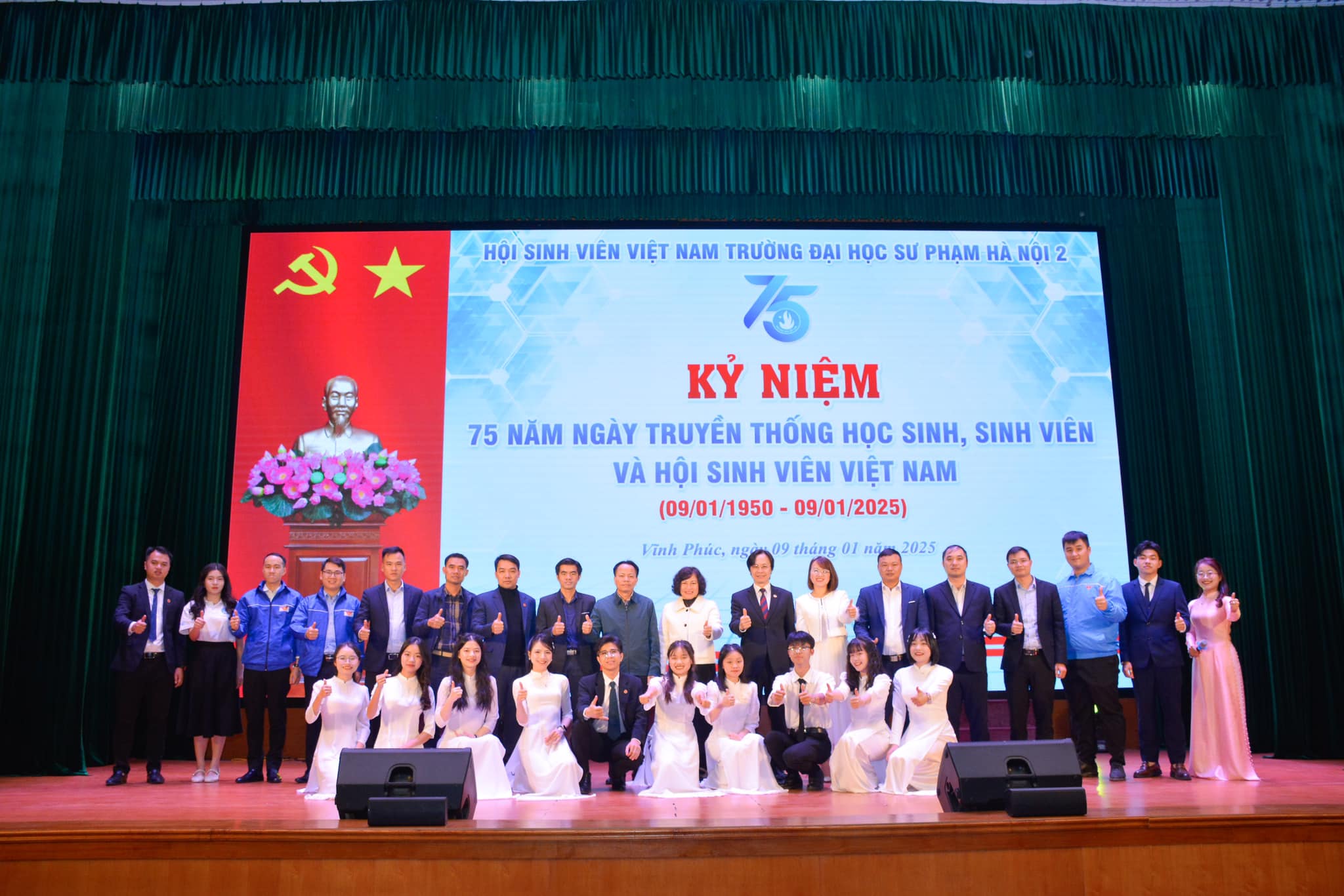 CHƯƠNG TRÌNH KỶ NIỆM 75 NĂM NGÀY TRUYỀN THỐNG HỌC SINH, SINH VIÊN VÀ HỘI SINH VIÊN VIỆT NAM (09/01/1950 - 09/01/2025)